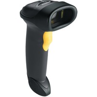 Zebra Kit LS2208, Lecteur de codes-barres Noir, Câble USB et support inclus