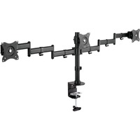 Digitus Trépied universel pour moniteur triple, Support de moniteur Support de table