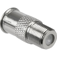 goobay Adaptateur F vers connexion coaxiale Argent