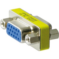 goobay VGA > Coupleur VGA, Adaptateur Argent, Changeur de sexe