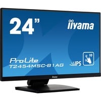 iiyama ProLite T2454MSC-B1AG 23.8" Moniteur tactile  Noir, 60,5 cm (23.8"), 1920 x 1080 pixels, Full HD, LED, 4 ms, Noir