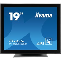 iiyama Prolite T1932MSC-B5X 19" Touchscreen-Moniteur  Noir, 48,3 cm (19"), 1280 x 1024 pixels, LED, 14 ms, Noir