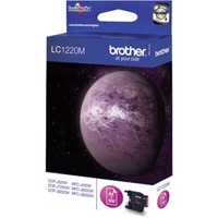 Brother Encre - LC1220M Magenta, Vente au détail