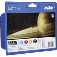 Brother LC1100VALBP -Cartouches d'encre - Noir Cyan Magenta Jaune 4 pièce(s), Multi pack