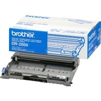 Brother Unité tambour DR-2000 Original, Brother, Brother DCP-7010 / DCP-7010L / FAX-2820 / HL-2030 / FAX-2920 / DCP-7025 / HL-2040 / HL-2070N /..., 1 pièce(s), 12000 pages, Impression laser, Vente au détail