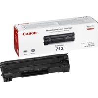 Canon CRG-712, Toner 1500 pages, Noir, 1 pièce(s), Vente au détail