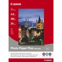 Canon Papier photo Plus SG-201 (A3) DIN-A3 (20 feuilles), 260 g/qm, Vente au détail