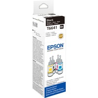 Epson 664 Ecotank Black ink bottle, Encre Noir, Epson, EcoTank L555 EcoTank L355 EcoTank ET-4550 EcoTank ET-4500 EcoTank ET-3600 EcoTank ET-2650 EcoTank..., 70 ml, Gris, 70 ml