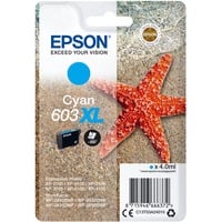 Epson Singlepack Cyan 603XL Ink, Encre Rendement élevé (XL), 4 ml, 1 pièce(s)