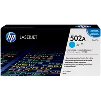 HP 502A, Toner Turquoise, Q6471A, Cyan, Vente au détail