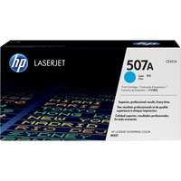 HP 507A Cartouche de toner LaserJet cyan (CE401A) Turquoise, Cyan, Vente au détail