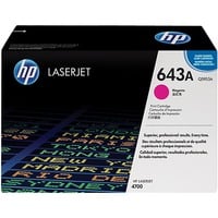 HP 643A - Cartouche de toner Magenta authentique 10000 pages, Magenta, 1 pièce(s), Vente au détail