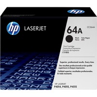 HP 64A, Toner Noir, CC364A, Noir, Vente au détail