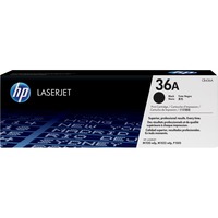 HP Cartouche de toner LaserJet 36A noire CB436A Noir, Noir, Vente au détail