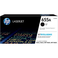HP Cartouche de toner LaserJet noir 655A (CF450A) 