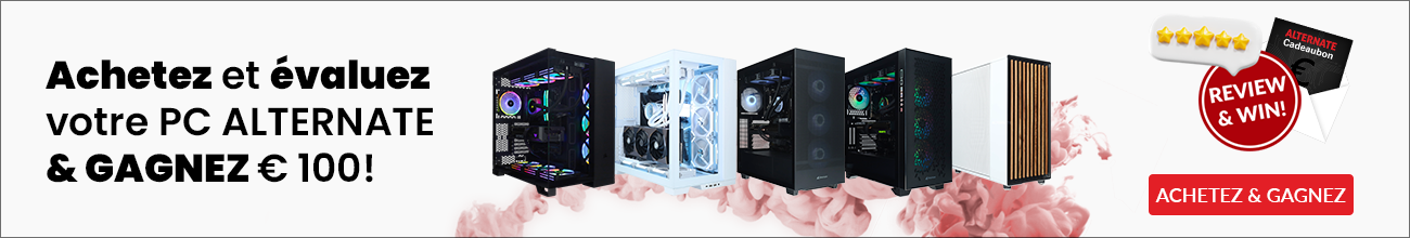 Achetez et évaluez votre PC ALTERNATE