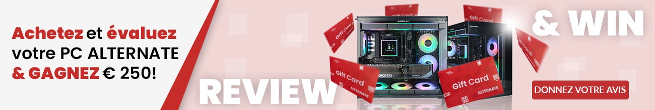 Achetez et évaluez votre PC ALTERNATE